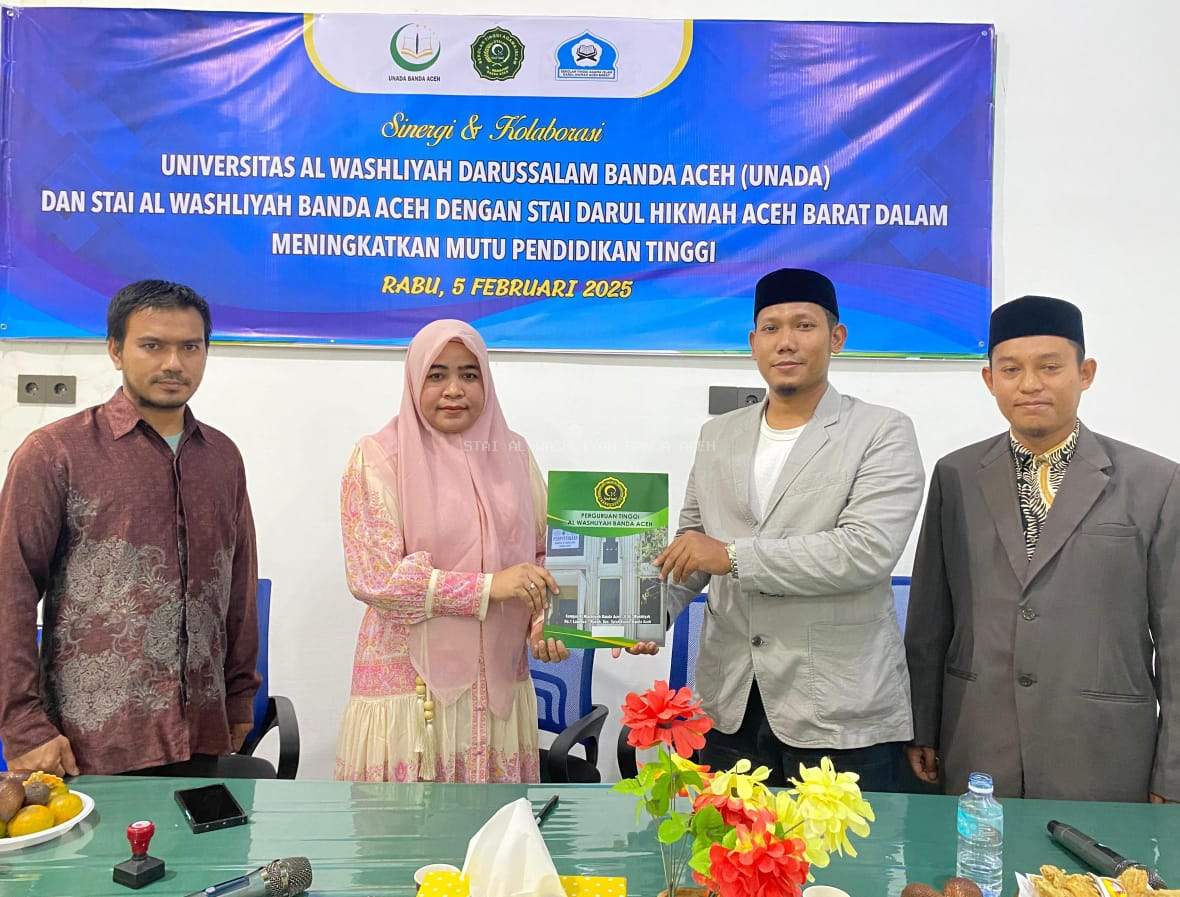 Sinergi & Kolaborasi UNADA dan STAI Al Washliyah Banda Aceh dengan STAI Darul Hikmah Aceh Barat dalam Meningkatkat Mutu Pendidikan Tinggi