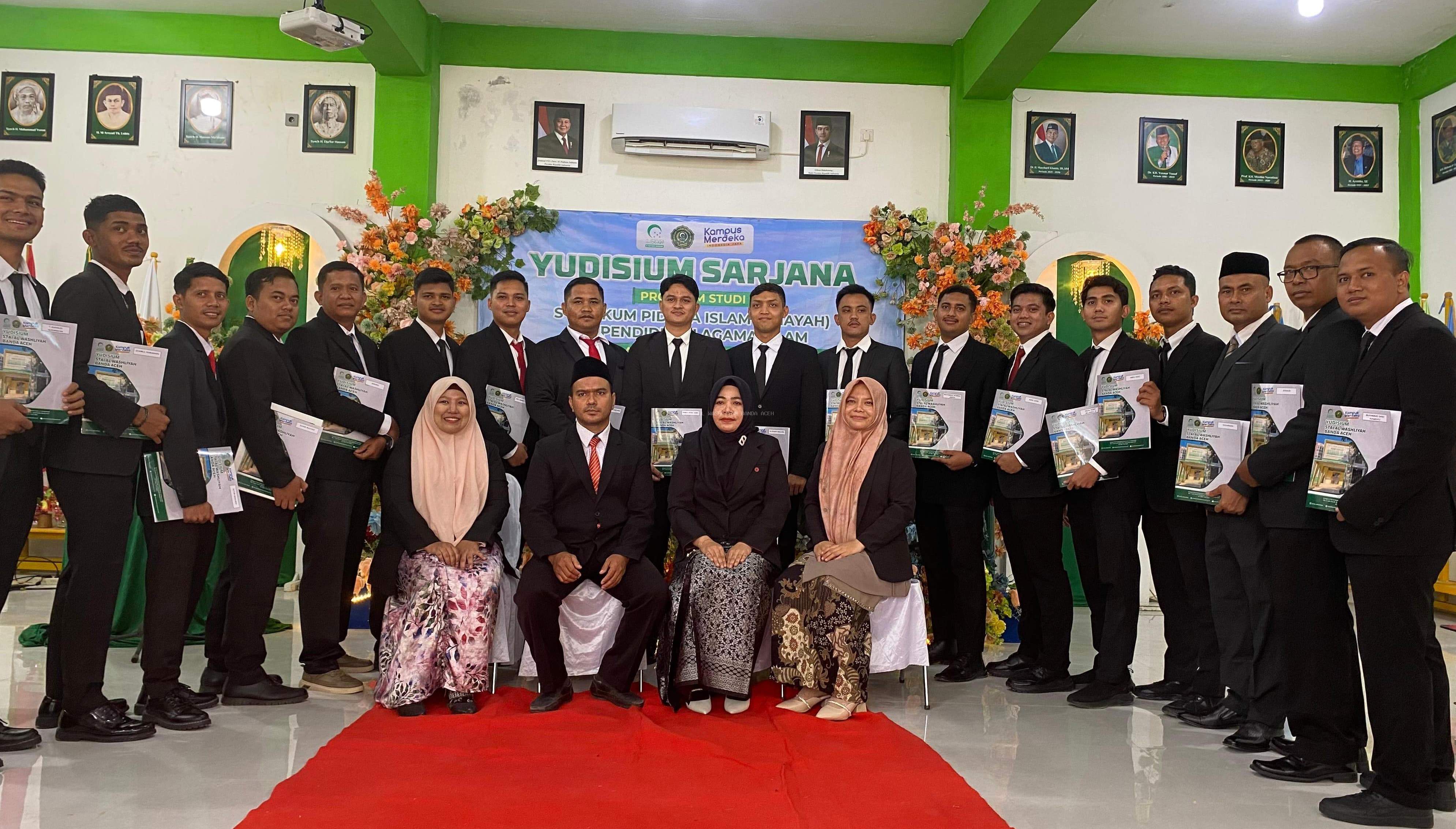 Yudisium Sarjana STAI Al Washliyah Banda Aceh